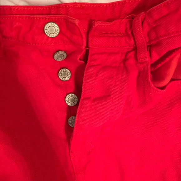 Red Brandy Melville Skirt - Picture 2 of 2